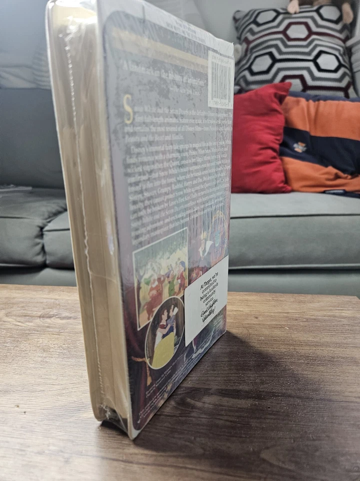 Walt Disney's Masterpiece Snow White and the Seven Dwarfs VHS Brand New Sealed - Image 3 of 4
