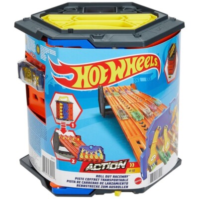 Hot Wheels Spielset Action Roll Out Rennbahn interaktive lustige Geschenkideen für Kinder
