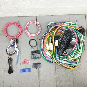 1937 Ford Wire Harness Upgrade Kit Fits Painless Fuse Block Circuit Update Fuse Ebay