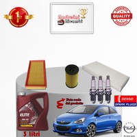 Inspektionskit Filter ÖL Kerzen opel Corsa D 1.0 12V 44KW 60CV Von 2006->
