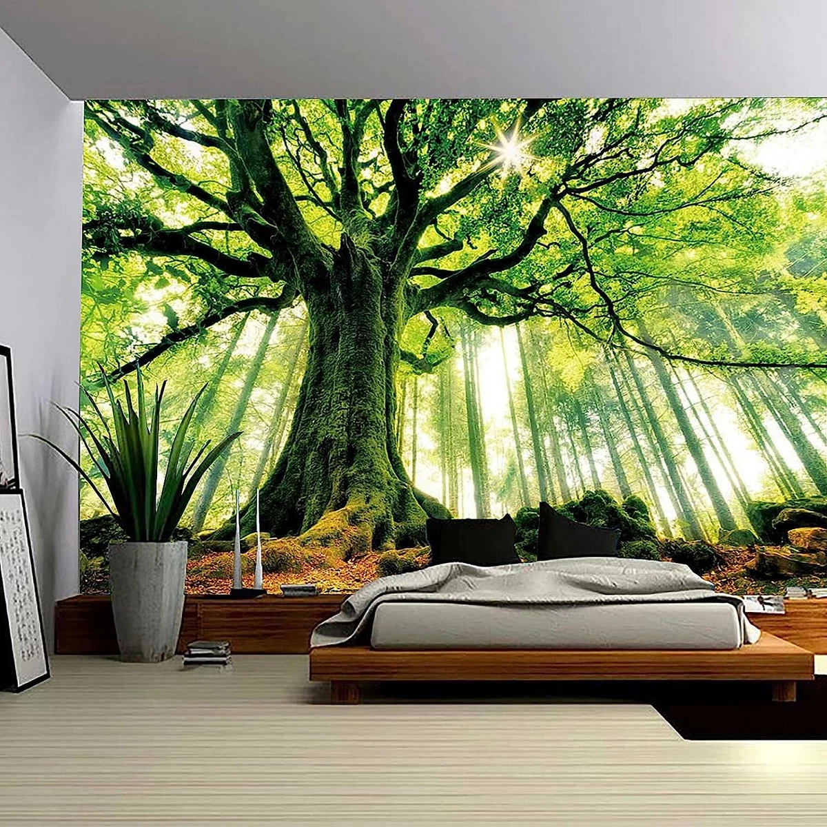Tree tapestry wall hanging sale