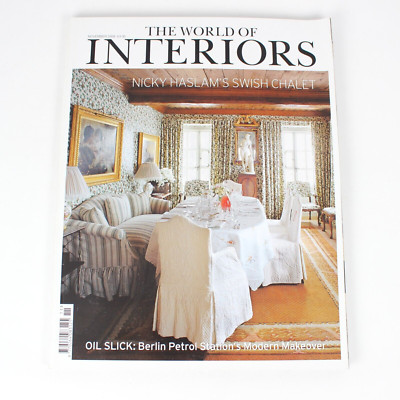 The World Of Interiors Magazine Nov 2008 Swiss Chalet Style Décor Home 