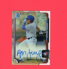 ROWDY TELLEZ 2015 Bowman Chrome REFRACTOR ROOKIE Auto Qty Available