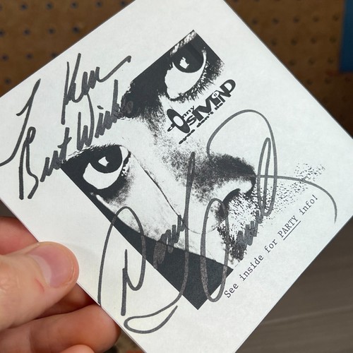 SUPER RARE Donny Osmond SIGNED Capitol Records Listening Party Ticket Invite CD - Picture 6 of 7