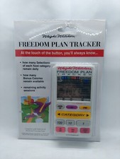 Vintage Weight Watchers Freedom Plan Tracker Model 1204 Case/ Instructions Rare