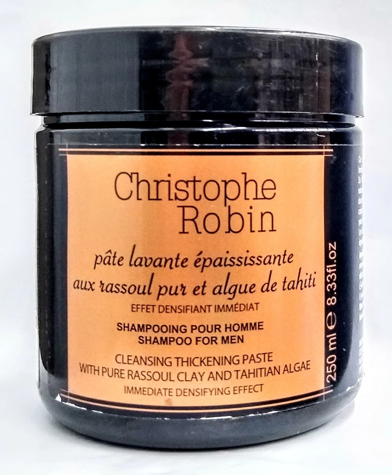 Christophe Robin Cleansing Thickening Paste Shampoo For Men 8.33 NWOB