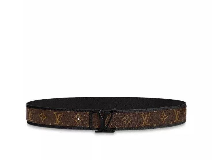 Louis Vuitton LV SHAPE PATCHWORK BELT 40mm 95cm 38 32uk 100