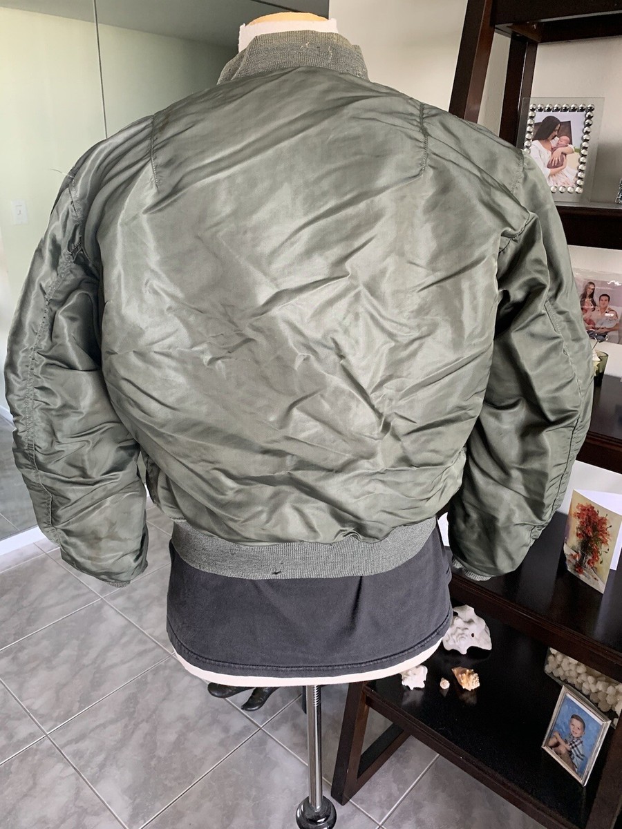 1970 Vietnam Alpha USAF L2B FLIGHT JACKET Mil-J-7448J 1970 Vietnam Alpha USAF L2B FLIGHT JACKET Mil-J-7448J