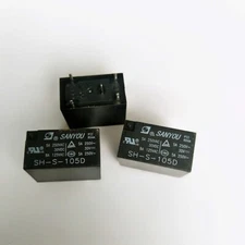 2PCS SANYOU SH-S-105D Power Relay 5Pins 5A 250VAC
