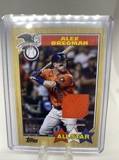 2022 Series 2 1987 Topps All Star Relics #87ASR-AB Alex Bregman