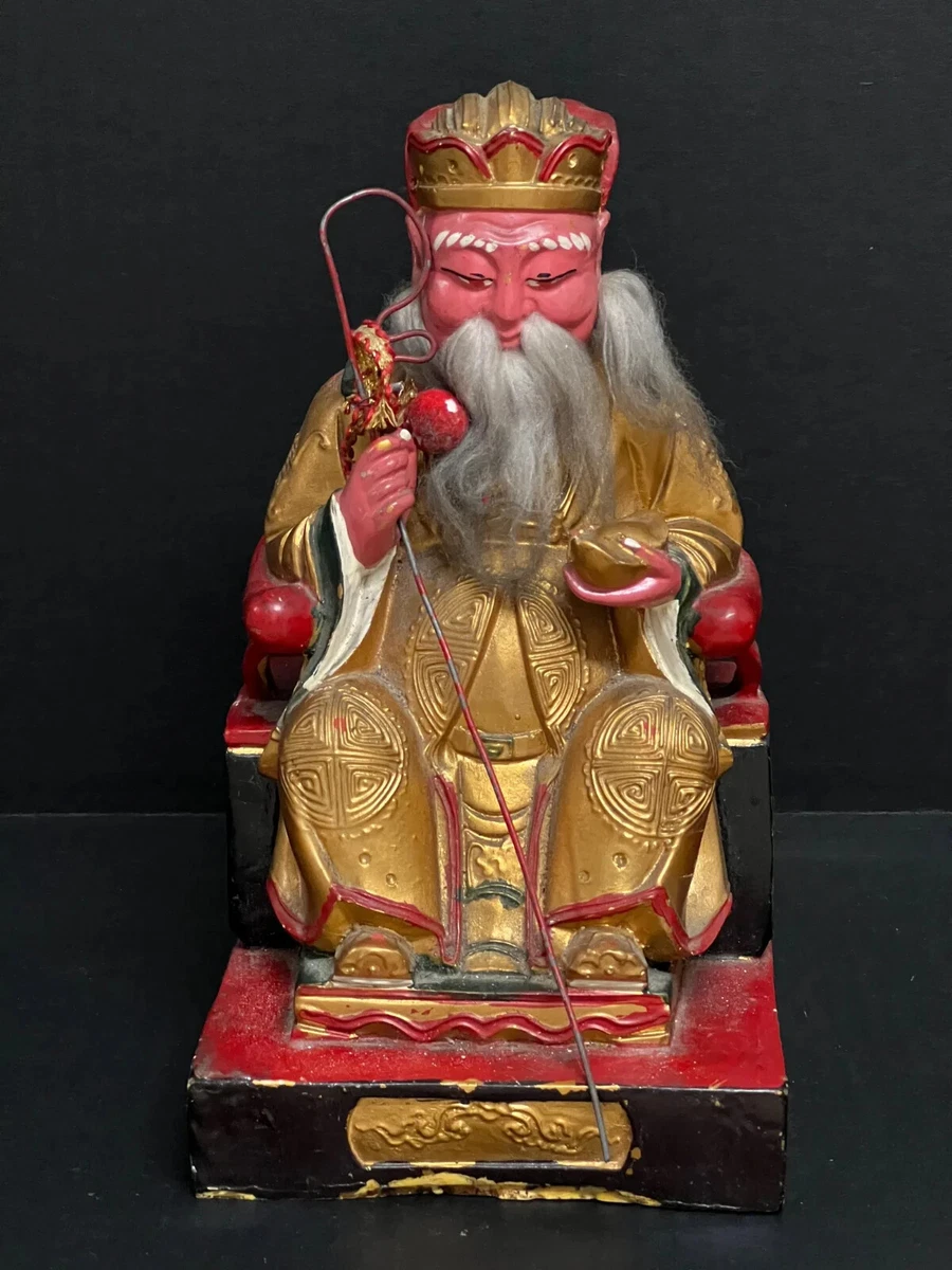 1850-1899 木制古董中国佛像和雕像| eBay