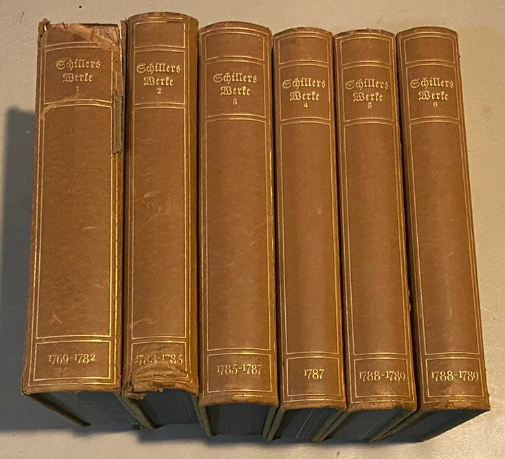 Friedrich Schiller Antiquarian & Collectible Books for sale | eBay