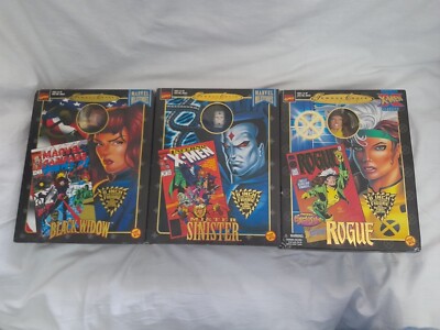 Marvel Famous Cover 8'' Zoll: Mr. Sinister, Rogue, Black Widow