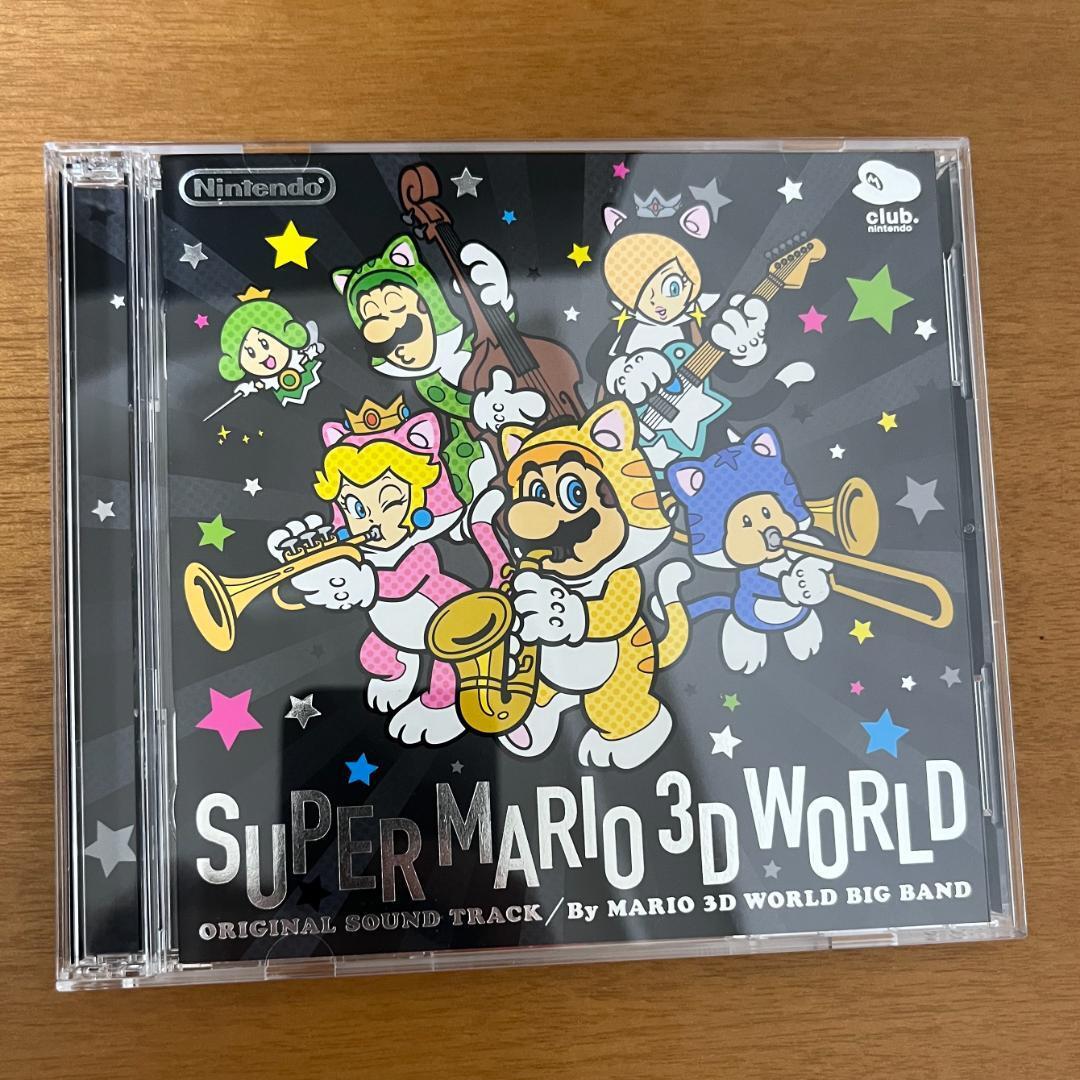 Club Nintendo Super Mario 3D World Original Sound Track CD Big