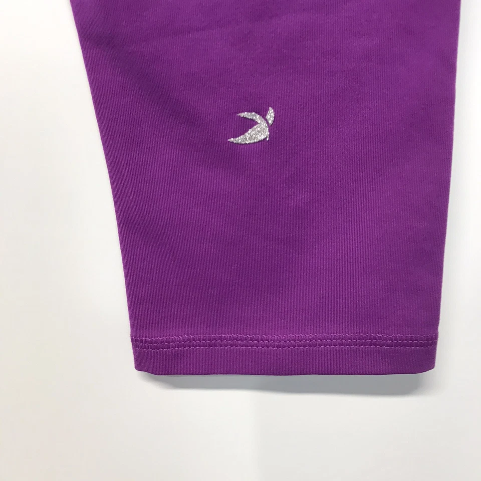 Glyder Cropped Capri Leggings Yoga Athletic Pants Purple EPOC SM - Image 3 of 4