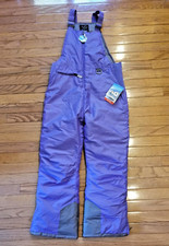 Arctic Quest Snow Bib, Unisex -Kids Size L 14/16 , Vibrant Lavender, Brand New.