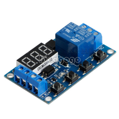 1X 5V Micro USB LED Automation Delay Timer Control Switch Relay Module Display