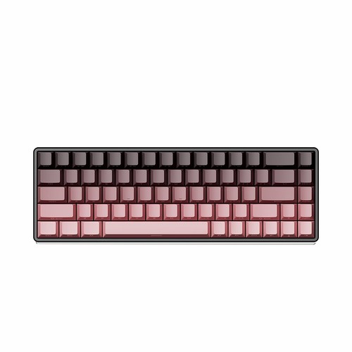 ATK 68 V2 eSports gaming keyboard 68-Key Mechanical Keyboard, Full CNC Aluminum - 第 1/12 張圖片