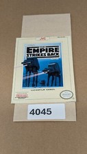 Star Wars The Empire Strikes Back - Nintendo NES- Manual Only NO GAME