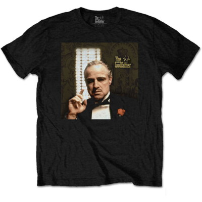 The Godfather zeigendes schwarzes T-Shirt NEU OFFIZIELL