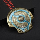 Dota2 TI6 Aegis Of Champions 1/8 Metal Model Shield Collection Ornament 4 Pieces
