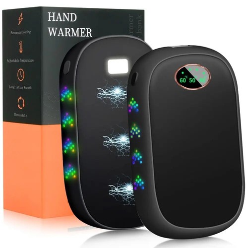 Portable 10000mAh USB Electric Pocket hothands Hand Warmers Rechargeable Hiking
