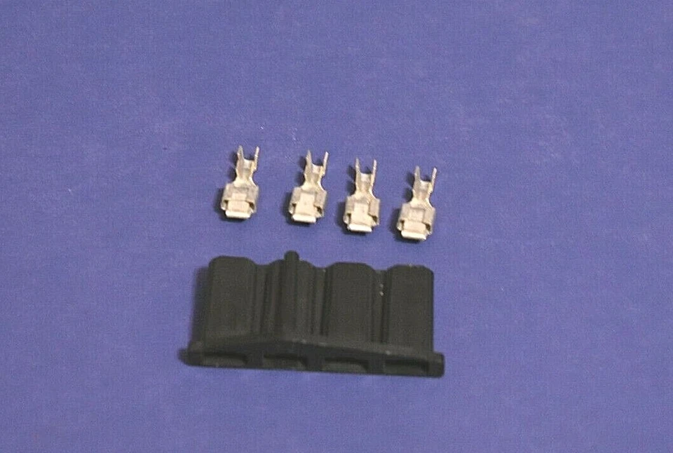 Voltage Regulator Connector Shell & Terminals 1962-1974 Chevy GMC Buick Pontiac  - Image 3 of 4