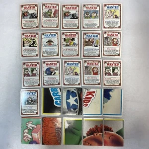 Garbage Pail Kids Lot of 30 Backs Only No Stickers on Front GnuTradingCards