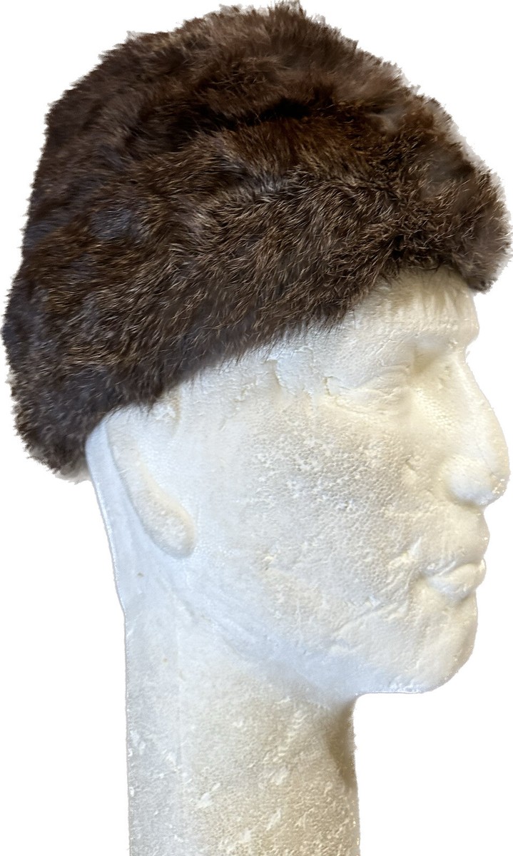 帽子 00s archive ifsixwasnine fur knit cap Vintage North King JJ Sfifter NY Rabbit Fur France Hat