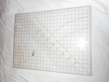 Dritz Omnigrid Cutting Mat Grid 18"X24"- 1985 Quilters Ruler Plastic