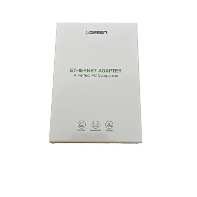 UGREEN Ethernet Adapter 20254 USB 2.0 to 10...r for PC or Laptop Black - New