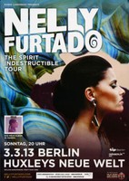 Nelly Furtado - Berlin, Berlin 2013 | Konzertplakat | Poster