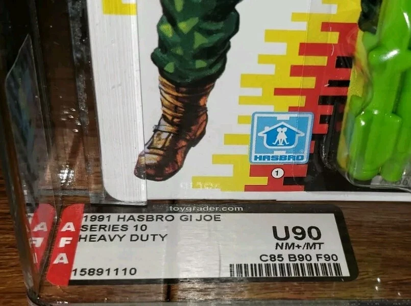 Gijoe 1991 Heavy Duty de la serie 10 clasificación AFA U90 CASI NUEVO+/COMO NUEVO C85, B90, F90 nuevo Foto 2 de 4