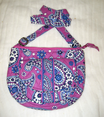 Vera Bradley Purple ‘Boysenberry Paisley’ Mini Backpack Vera Bradley Lavender Purple & Paisley Pattern Multi Pocket  main image 2