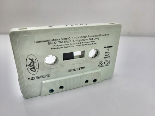 Industry s/t 5 Song EP 1983 Cassette Tested State of The Nation New Wave Synth - Picture 3 of 5