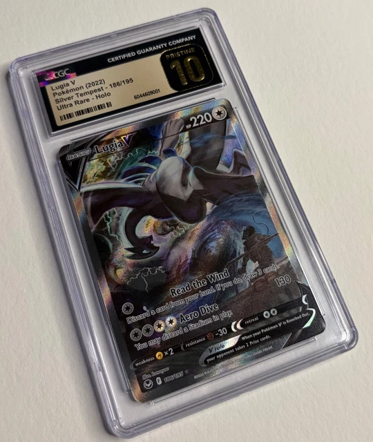 Lugia V 186/195 Silver Tempest Pokemon CGC Pristine 10