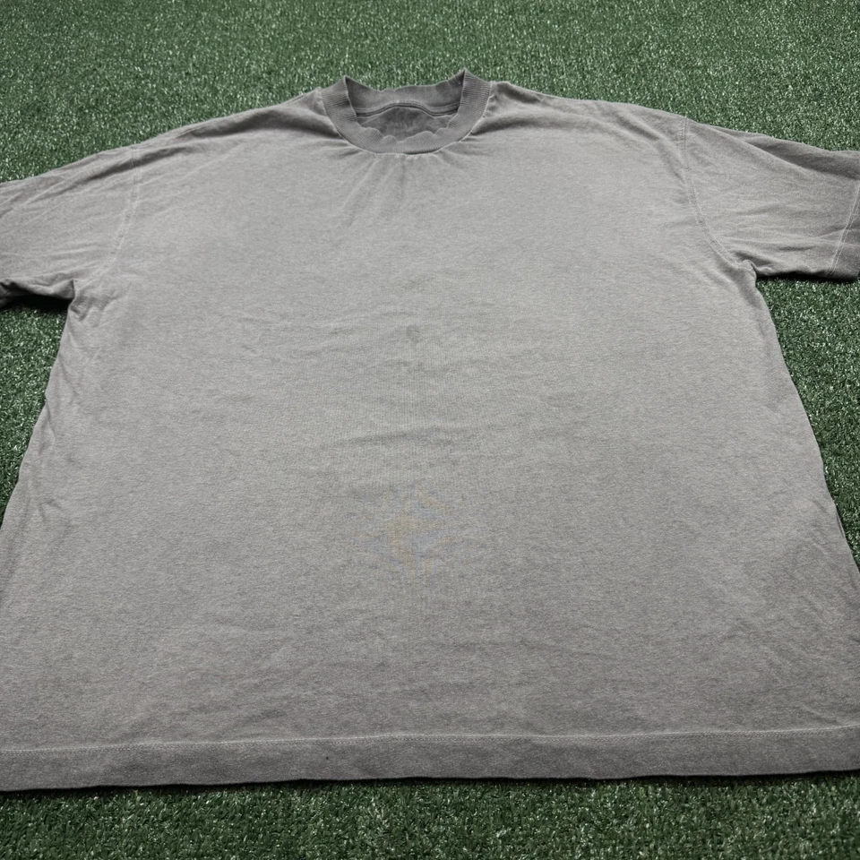 Camiseta All Saints Para Hombre Talla M Gris Manga Corta Cuello Redondo Envejecida De Gran Tamaño Foto 2 de 4