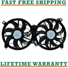 Radiator Condenser Fan Assembly For 15-24 Nissan Murano 3.5L 2.5L Free Shipping