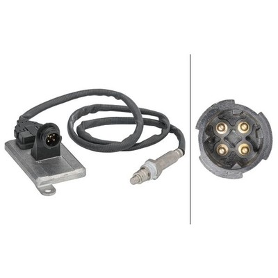 NOx-Sensor NOx-Katalysator 24 V M20X1.5 4-polig HELLA für u.a. SCANIA P I