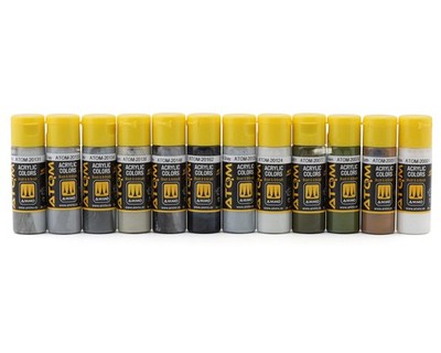 Ammo By Mig Atom Modern USAF-NAVY Colors Airbrush Acrylic Paint Set