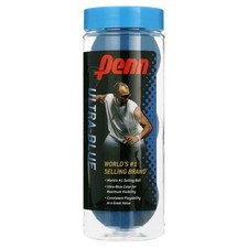 Penn 2012 Ultra-Blue Racquetball Balls, 3pk Free Shipping