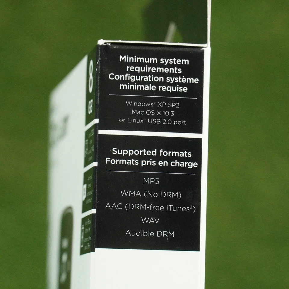 REPRODUCTOR DE MP3 SANDISK CLIP JAM 8 GB NEGRO REPRODUCTOR MULTIMEDIA DIGITAL Y FM, CAJA SELLADA NUEVA Foto 4 de 4