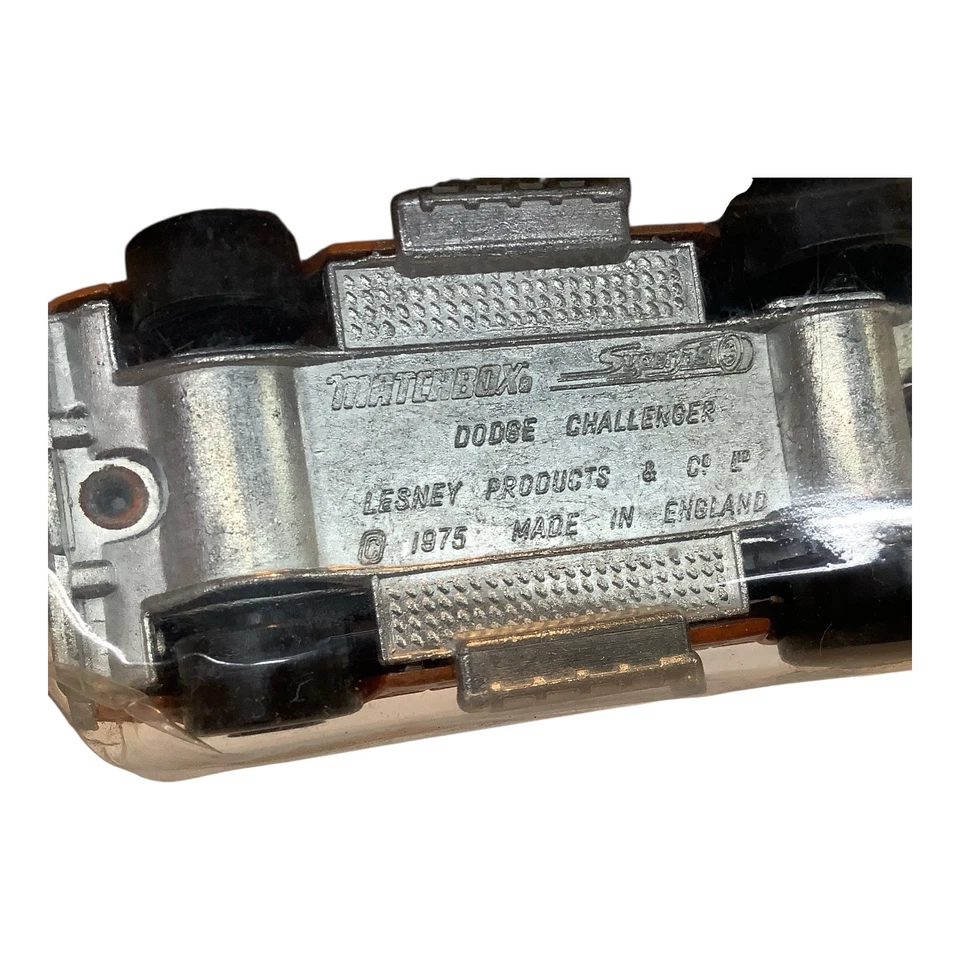 Matchbox 900 TP-32 Revin Rebel 1975 Dodge Challenger ONLY Lesney England Boxed - Image 3 of 4