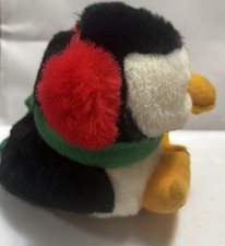 Swibco 1994 Puffkins Hugs the Bear Plush w/ Tag Heart Valentine Plush Fast Ship