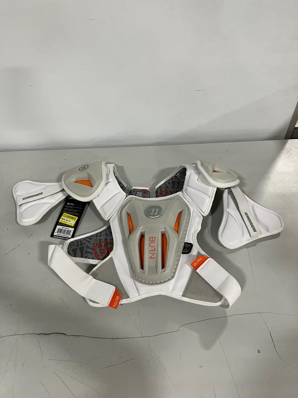 Warrior Burn Lacrosse Shoulder Pad Size Men’s Small BSP1-WH-S