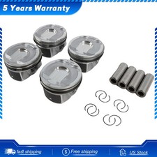 4X Piston & Rings Kit for 2.0T Jaguar Land Rover Discovery Range Rover 204PT