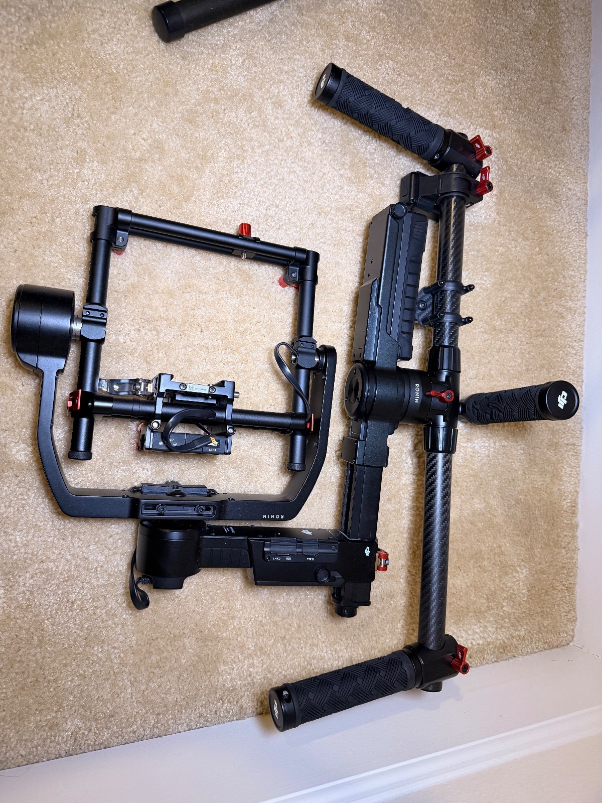 DJI Ronin-MX 3-Axis Gimbal Stabilizer - with stand, extras, and thumb controller