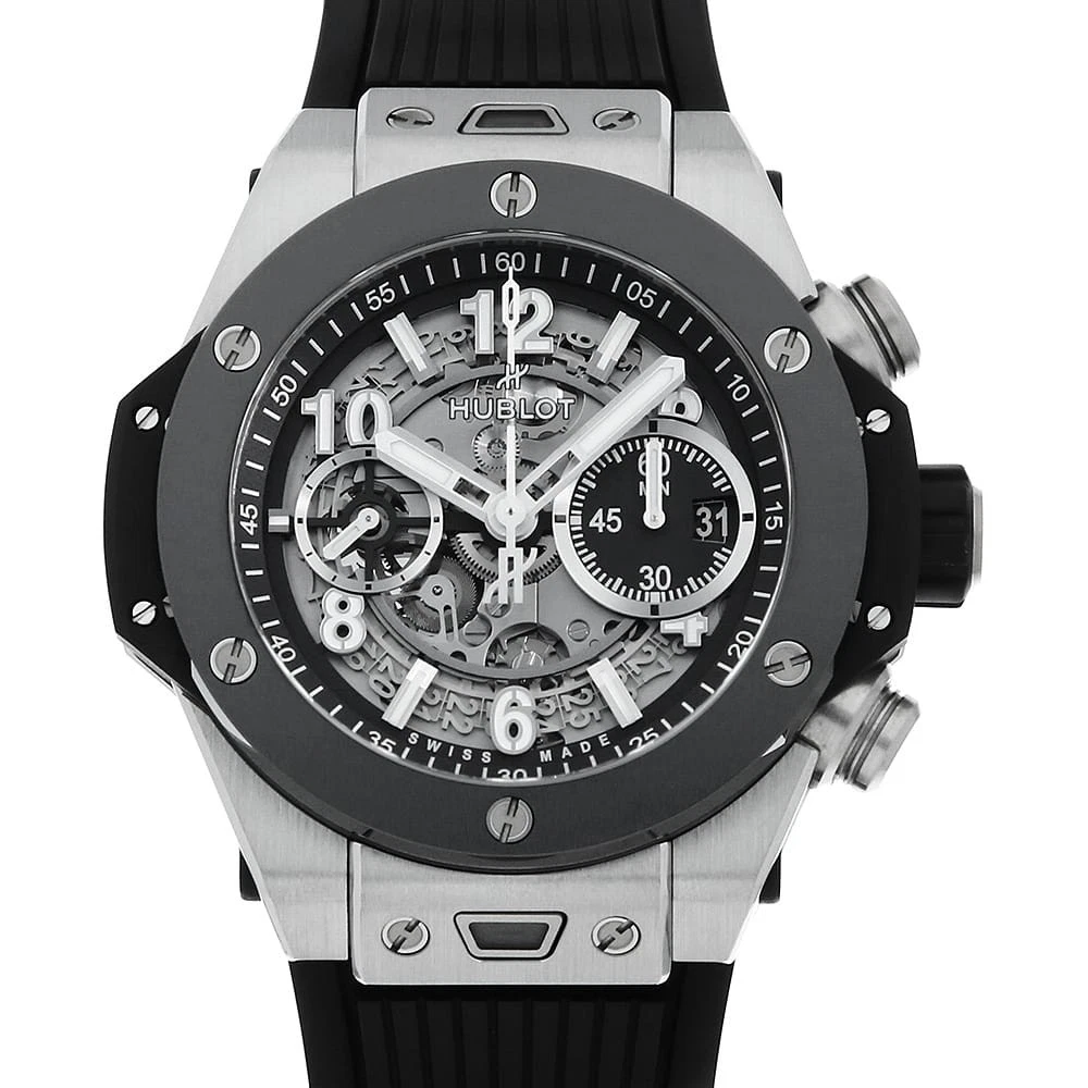 Hublot — HUBLOT Big Bang Unico Titanium Ceramic 421.NM.1170.RX second hand mens