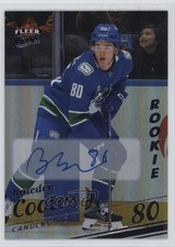 2025-26 Upper Deck Fleer Ultra Rookies Rainbow Foil Braeden Cootes #181 Auto 4et