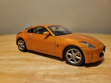 2003 NISSAN 350Z AUTOART 1/18 DIECAST SUNSET ORANGE FAIRLADY Z 